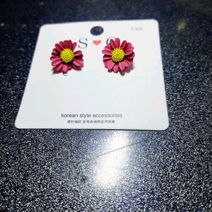 Flower Studs For Everyday Wear