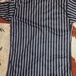 Shirt Stripes Half Sleeves