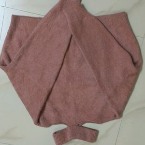 Dark Peach Wool Sweater