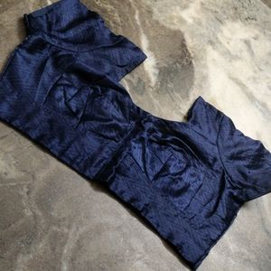 Navy Blue Blouse.