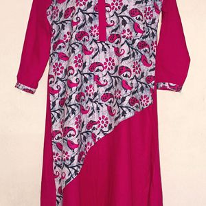 Funky Double Layer Cotton Kurta