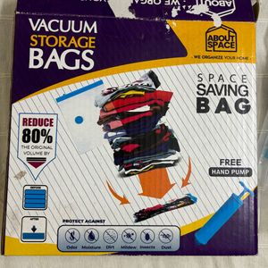 🆕Vacuum Bags for Travel with Hand Pump Airtight