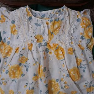 Floral nightie, Size42, Unused, perfect Conditio