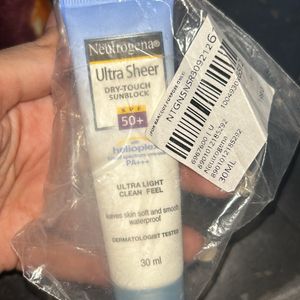 Sunscreen Nuetregena 50+spf