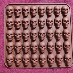 Combo Of Skull & Emoji Chocolate Mold