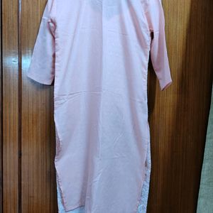 New Chickenkari Peach Kurti