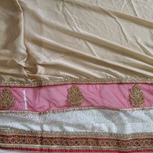 Heavy Bridal Saree For Women.