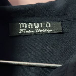 Mayra Black Shirt