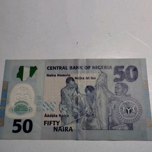 2 Pc Nigerian Plastic Currency Note