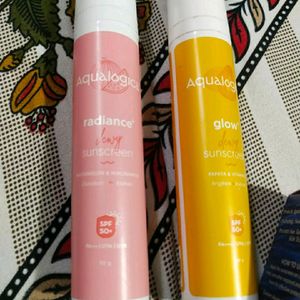 Two Aqualogica Sunscreen