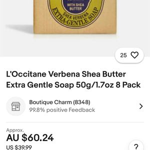 L Occitane Extra Gentle Soap With Shea Butter