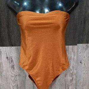 Forever 21 Shiny BODYSUIT