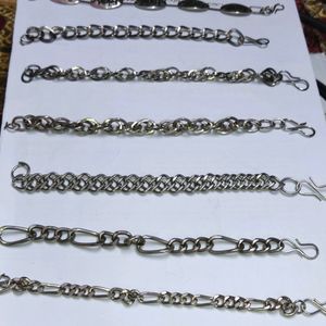 (Set of 7) Hand chain bracelets