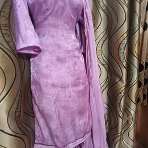 Lavender Silk Suit