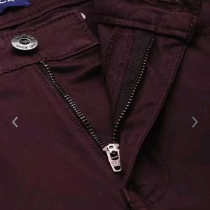 Nautica Smart Trousers Maroon New (W32-34)