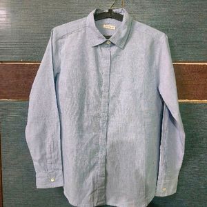 Cotton Shirt With Tie