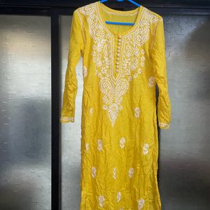 Yellow Kurta