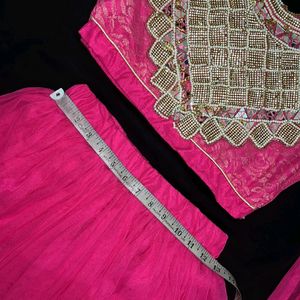 Coins Accepted Beautiful Pink Lehenga