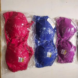 Six Patti Bra Random Color 1 Pice