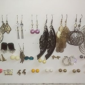 Pretty Pack Of Earrings And Studs.