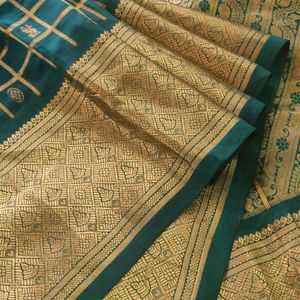 Sea green Silk Saree