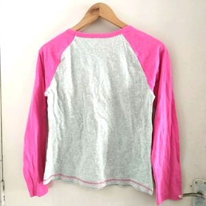 Beautiful Pink And Grey Tshirt