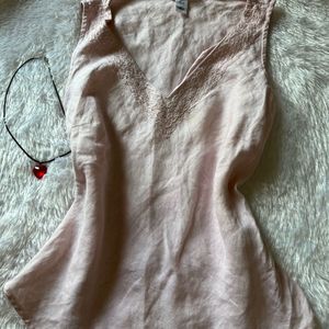 H&M Peach Kurti Top ( V Pretty Irl)