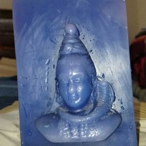 Fragrance Candle Shiv Ji Blue Colour For Pooja