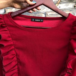 Pretty Blood Red Body Con