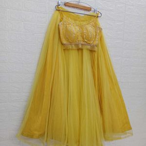 Yellow Lehenga Choli