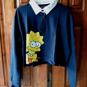 The Simpsons Crop Shirt