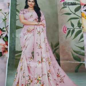 Pure Georgette Fancy Saree