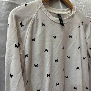 Hey SweatShirt with cute Butterfly Bows