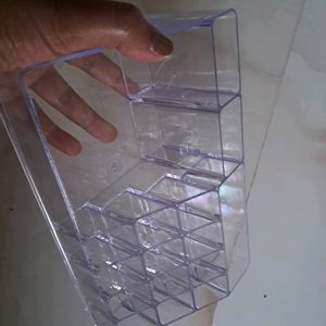 Transparent Makeup Organiser