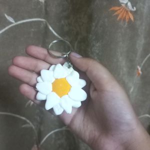 Cute Flower Keychain