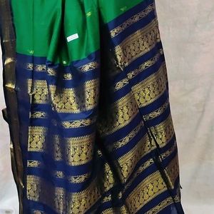 New Cotton Silk Gadowal Saree