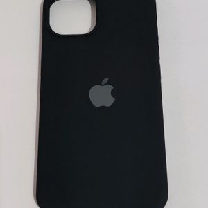 iPhone 13 Back Cover Silicone Phone Case Black