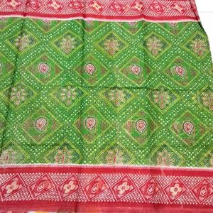 Price Drop!!Cotton Kota Bandhani Saree New