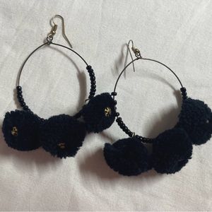 Pompom Earrings