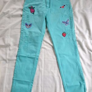 Embroidery Pants