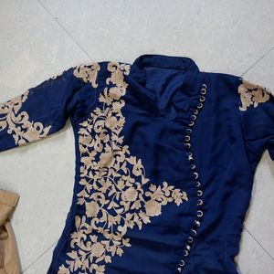 Beautiful Embroidery 3 Pc Kurta Palazzo Dupatta St