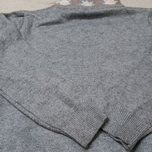 Grey Sweater Top