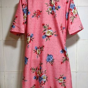 Peach Colour Kurthi Not Used Even Once