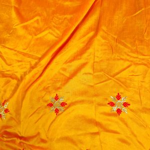 Dual Shade Festive Art Silk Saree