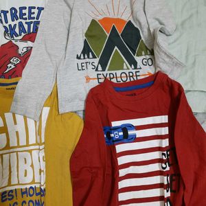 Kids Tshirt Used Good Condition 2-4 Yrs