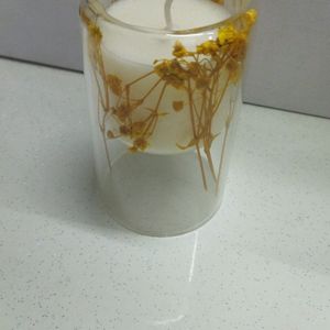 Perfumed Cylinder Handpour Wax Glass Candle