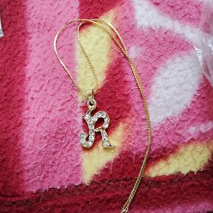 Beautiful R Letter Pendant