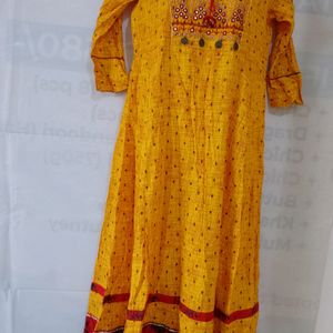 Malti Colour Anarkali Kurti