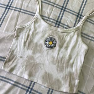 Daisy Print Tank Top