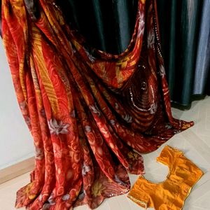 3 Set Sarees🥻3 blouses